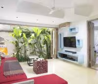 Villa Sky Li, TV Salle des médias